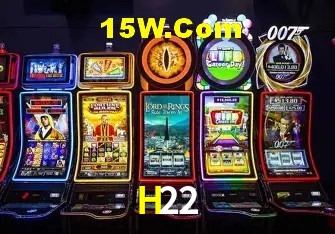 Tela de boas-vindas e lobby de jogos do aplicativo H22